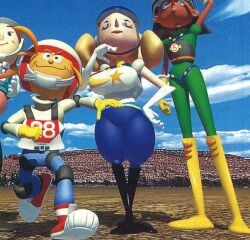 3d huge_breasts ibis_(pilotwings) official_art pilotwings_64 robin_(pilotwings) thick_thighs wide_hips