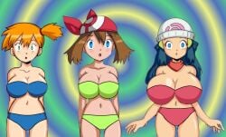 dawn (pokemon) from nintendo by p.chronos