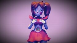 1girls baby_(fnafsl) circus_baby circus_baby_(fnaf) circusbabylol clothed clothed_female female female_only five_nights_at_freddy's five_nights_at_freddy's:_sister_location fnaf fucktime_babu green_eyes looking_at_viewer mclazycraft short_hair smile solo solo_female