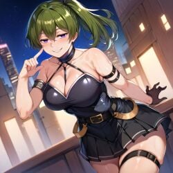 1girls ai_generated alternate_breast_size big_breasts bostin breasts busty curvaceous curvy curvy_body curvy_female curvy_figure female huge_breasts large_breasts nipples skirt solo sousou_no_frieren sweat sweating sweaty sweaty_body sweaty_breasts thick_thighs thighs ubel_(sousou_no_frieren) venus_body