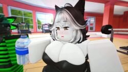 1boy 1girls 3d ahe_gao animated breasts cat_ears catgirl cleavage female furry roblox robloxian self_upload shorter_than_30_seconds susy_(uni44) tagme thirsty uni44 video