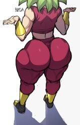 ass blackwhiplash bwl dragon_ball dragon_ball_super edit female huge_ass kefla legendary_super_saiyan muscular muscular_ass muscular_female super_saiyan super_saiyan_2 third-party_edit toned toned_female