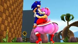 1boy 1girls 3d 3d_(artwork) 3d_model amy_rose anaconda_pose animal_ears anthro anthro_on_anthro ass bbw big_ass big_balls big_breasts big_butt big_penis big_thighs black_nose blowjob blowjob_face blue_body blue_fur blue_hair blue_penis blue_skin breasts clothed_sex clothing cobaltapple couple curvy curvy_body dress eyelashes fur furry gloves green_eyes green_hill_zone grinning hand_on_chest hand_on_head hand_on_hip headwear hedgehog heel_boots huge_ass huge_boobs huge_butt large_ass large_breasts large_penis long_penis mammal narrowed_eyes penis penis_in_mouth pink_body pink_fur pink_hair pink_skin sega sex shoes smaller_male_larger_female sonic_(series) sonic_the_hedgehog sonic_the_hedgehog_(series) spiky_hair squatting tail thick_ass thick_thighs two-tone_fur two_tone_body veiny_penis video_games