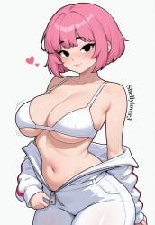 1girls ai_generated big_ass big_breasts bonnie_(brawl_stars) brawl_stars cute_face thick_thighs