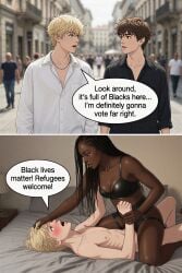african_female afro ai ai_generated black_hair black_lives_matter black_woman blacked blacked_male blonde blonde-haired_male blonde_femboy bnwo breeding breeding_slave cleavage dark-skinned_female dark_body dominant_female ebony female_domination female_rapist femblacked femboy femboy_on_female femboysub femdom femdom_caption forced forced_orgasm forced_sex giantess interracial light-skinned_femboy light-skinned_male light_skin male_rape_victim melanin muscular_female nonconsensual nonconsenting_male pale-skinned_femboy pale-skinned_futa pale-skinned_male pale_skin raceplay reverse_rape slave slave_boy snowbunny tits white_skin