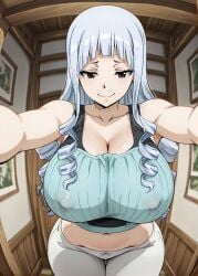 1girls ai_generated alternate_ass_size alternate_body_type alternate_breast_size alternative_bust_size beautiful beautiful_female beautiful_girl beauty below_view blue_eyes breasts breasts_bigger_than_head cleavage clothed clothing elisabeth_cheria eyes fairy_tail fairy_tail_100_years_quest faris faris_(fairy_tail) female female_focus female_only from_below gigantic_breasts high_quality high_resolution huge_breasts hyper hyper_breasts large_breasts long_hair massive_ass massive_breasts massive_thighs massive_tits mommy mommy_milker mommy_milkers open_clothes open_eyes patreon patreon_username sexy_body silver_hair smooth_skin solo solo_female solo_focus stretched_clothing sweet tight_clothing voluptuous