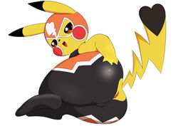 1girls absurd_res anus barely_visible_anus cameltoe chubby clothed clothing cosplay_pikachu female female_only feral furry hand_on_ass hi_res mask nintendo open_mouth pikachu pikachu_libre pokémon_(species) pokemon pokemon_oras pokemon_rgby pururing rodent smile solo spandex thick_thighs tight_clothing video_games wide_hips