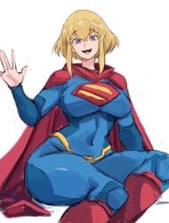 alien alien_girl big_boobs big_breasts big_tits blonde blonde-haired_female blonde_female blonde_hair blonde_hair_female blue_hair boobs breasts cape clothed clothes clothing curvaceous curvaceous_body curvaceous_female curvaceous_figure curvaceous_hips curvy curvy_body curvy_female curvy_figure dc dc_comics female female_focus female_only hips kara_zor-el my_adventures_with_superman rgsp00n scarf short_hair supergirl supergirl_(my_adventures_with_superman) supergirl_(series) superhero superheroine superman_(series) thick_hips thick_thighs thighs tits wide_hips