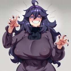 1girl 1girls ai_generated big_breasts clothed clothed_female cute hex_maniac hexaru large_breasts pokemon wide_hips