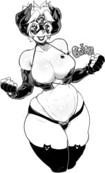 3_eyes big_breasts horns riderx riderxtremex solo_female