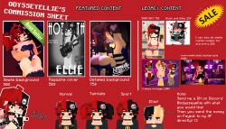 1boy 1girls 3d 3d_(artwork) alternate_hairstyle ass balls between_thighs big_ass big_breasts breasts bubble_butt busty commission_price_sheet commissions_open ellie_walls_(odysseyellie) elliot_grimes_(odysseyellie) english_text fat_ass female femboy freckles goth goth_girl huge_ass large_ass large_breasts male mine-imator minecraft odysseyellie outfit_swap penis penis_between_thighs png skull_hair_ornament text thick_ass thick_thighs thigh_sex two-tone_hair wide_hips