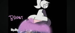 ass fart fart_fetish farting fundamental_paper_education giant_female riley_(fundamental_paper_education)