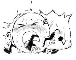 barf_bag_(bfdi) battle_for_dream_island bfdi blush cuntboy cuntboy/female donut donut_(bfdi) fingering hole object_shows paper_bag pussy pussy_juice tears