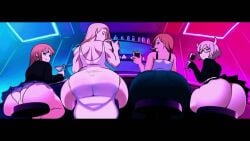 3_eyes 4girls alcohol animated ass ass_in_dress ass_shake beer big_ass big_butt bitch_demon bitch_demon_(oc) blonde_hair blue_jeans bouncing_ass clothed demon demon_girl divine_wine drinking eliza_(vampiranhya) female female_focus female_only freckles green_eyes horns huge_ass jerk_off_instructions jerkoff_pov lana_sofia_sanchez_perez_(vampiranhya) las_demoniacas_desventuras_de_vampiranhya lilith_(vampiranhya) multi_eye multiple_females multiple_girls pale_skin panties pantyshot red_eyes redhead shaking shaking_ass shaking_butt skirt thong twerking vampiranhya_(artist) wide_hips wine