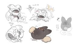 kirby_(series) magolor master_crown nintendo penis pussy pussy_juice tapering_penis unbirthing waddling_head