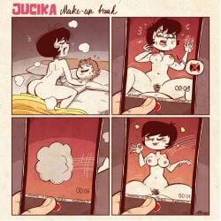 albo comic jucika jucika_(comic) makeup sex steaming_body