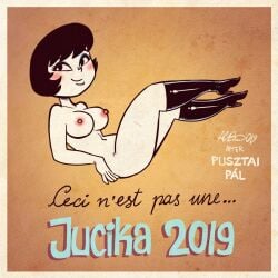 albo blushing_female jucika jucika_(comic) nude nude_female