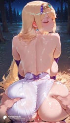 1boy 1girl 1girls absurd_res absurdres ai_generated all_fours anus ass ass_grab back backboob bare_shoulders big_ass big_breasts blonde_hair blush breasts circlet closed_eyes closed_mouth clothing_aside doggystyle dress earrings elbow_gloves female female_focus from_behind gloves grabbing_anothers_ass hetero hi_res high_quality high_resolution highres huge_ass jewelry large_ass large_breasts long_hair looking_at_viewer looking_back mythra mythra_(xenoblade) nekromant nipples outdoors penis pussy sex sex_from_behind solo_focus straight sweat swept_bangs thick_thighs thighs tiara vaginal very_long_hair wide_hips xenoblade_(series) xenoblade_chronicles_2 yellow_eyes
