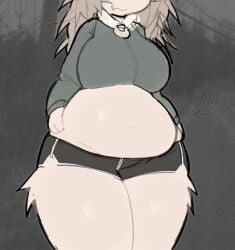 2026 2d 2d_(artwork) 2d_artwork :3 anthro belly belly_button detailed_background digital_drawing_(artwork) digital_media_(artwork) fur furry tummy vixenisdum