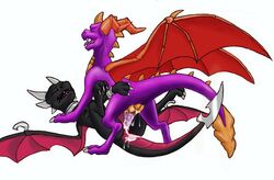 1boy 1girls activision bodily_fluids cum cum_in_pussy cum_inside cum_on_partner cum_on_tail cynder dirtyfox911911 dragon duo female female_penetrated feral feral_on_feral feral_penetrating genital_fluids male male_penetrating penetration penis pussy quadruped sex spyro spyro_the_dragon video_games white_background