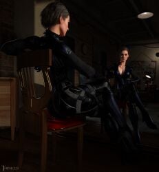 1girls 3d blender capcom female jill_valentine jill_valentine_(sasha_zotova) resident_evil resident_evil_3 resident_evil_3_remake thenic123