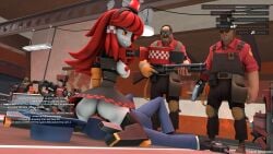 1boy 1girls 3d ass ass_on_face background background_characters breasts breasts_out chair_activities chat chat_box consensual crush demoman demoman_(team_fortress_2) dominant_female domination enemies engineer_(team_fortress_2) english_text face_in_ass facesitting female female_on_top guns heads_up_display hud male male/female mimi_sentry pistol public public_sex robot robot_girl robot_on_human scout_(team_fortress_2) sentry_(team_fortress_2) sex sfm shotgun skirt smothering smothering_ass source_filmmaker spy_(team_fortress_2) submissive_male team_fortress_2 text text_message thick_ass thick_butt thick_thighs upskirt upskirt_sex user_interface valve valve_(company) video_games watching watching_sex