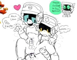 brawl_stars gay_incest incest larry_(brawl_stars) lawrie_(brawl_stars) male_only r-t_(brawl_stars) robot twincest