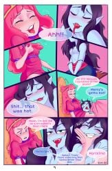 adventure_time comic licking_pussy marceline princess_bubblegum yuri yuri