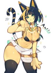 1girls 2024 2d 2d_(artwork) animal_crossing animal_humanoid ankha anthro big_breasts breasts cat_ears cat_humanoid cat_tail catgirl color colored fanart fantasy full_color fur large_breasts nintendo toge77789 togetoge video_game video_game_character video_game_franchise voluptuous voluptuous_female yellow_fur