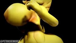 1girl 1girls 3d 3d_animation :o animated areolae barefoot big_breasts bouncing_breasts breasts cally3d chica_(cally3d) chica_(fnaf) chiku chiku_(cryptia) clazzey completely_nude completely_nude_female cryptiacurves fazclaire's_nightclub female female_only five_nights_at_freddy's fredina's_nightclub full_body furry naked naked_female nipples no_sound nude nude_female open_mouth petrochenko007 purple_eyes pussy run_cycle running solo solo_female tagme video walk_cycle