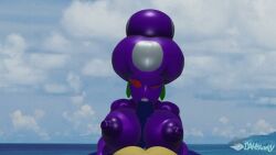 1boy 1girls 3d 3d_animation alien alien_female animated big_breasts big_penis blinking blowjob boobjob bouncing_breasts breasts curvy earrings female female/male female_focus kabalmystic_(style) lips looping_animation male male/female male_pov mario_(series) naked nintendo nipples nude outdoors paizuri penis penis_between_breasts pink_sclera pov pov_male princess_shroob purple-skinned_female purple_skin short_playtime sucking sucking_penis tagme titjob unseen_male video white_lips