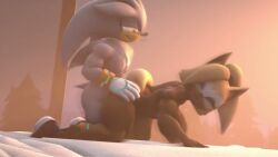 3d 3d_animation anthro boobjob kissing outdoors sex silver_the_hedgehog sonic_(series) tagme video whisper_the_wolf