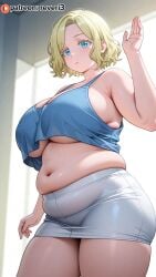 ai ai_art ai_generated armpit armpit_crease armpit_fetish armpits armpits_fetish artificial_intelligence bbw belly big_arms big_breasts big_hips big_stomach big_thighs big_titties big_waist blonde_hair breasts chubby chubby_body chubby_female chubby_girl chubby_woman curvy curvy_body curvy_female curvy_girl curvy_woman fat fat_body fat_female fat_girl fat_woman ferris_olston giant_hips gigantic_hips hips huge_arms huge_boobs huge_breasts huge_hips huge_stomach huge_thighs huge_titties large_arms large_boobs large_breasts large_hips large_stomach large_thighs large_tits large_titties massive_arms massive_boobs massive_breasts massive_hips massive_stomach massive_thighs massive_tits massive_titties milf patreon plump plump_body plump_female plump_girl reveri3 short_hair stomach thick thick_arms thick_body thick_female thick_girl thick_hips thick_stomach thick_thighs thick_waist thick_woman thighs titties tomo-chan_wa_onna_no_ko waist wide_hips wide_waist yellow_hair