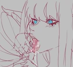 french_kiss saliva size_difference tagme tongue_kiss tongue_out ungulatr video