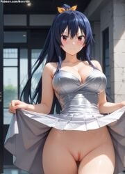 1girls 2d ai_generated areolae armpit bare_arms big_breasts blue_hair breasts chest completely_naked completely_nude completely_nude_female curvy curvy_figure cute cute_face detailed edens_zero eyelashes eyeshadow female female_only fit fit_female focus hair high_quality homura_kogetsu large_breasts legs light-skinned_female light_skin lips lipstick long_hair looking_at_viewer makeup mascara naked nero100 nipples nude nude_female orange_eyes pale-skinned_female pale_skin ponytial posing pussy seductive seductive_look stable_diffusion tagme thighs thin_waist vagina