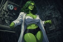 1girls ai_generated big_ass big_breasts big_thighs breasts curvaceous curvy curvy_figure digital_media_(artwork) female giantess green-skinned_female green_body green_hair green_skin hips hourglass_figure huge_ass huge_breasts huge_thighs hulk_(series) jennifer_walters kungaara large_ass large_breasts large_female large_thighs legs macro macro_female marvel marvel_comics mature mature_female mini_giantess she-hulk slim_waist tall tall_female thick thick_hips thick_legs thick_thighs thighs voluptuous waist wide_hips wide_thighs