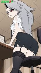 human loona from helluva boss by ends34
