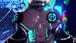 1girls 3d absurd_res ai_generated big_breasts blue_lighting blue_neon bodily_fluids bodysuit breasts buttplug cat_ears censored chamcham_nsfw faceless_character female fetish gaping_nipples hair hi_res highres jiggling_breasts large_breasts longer_than_30_seconds looking_at_viewer mosaic_censoring neon_lights nipple_ nipple_fetish nipple_fuck nipple_juice nipple_juice_drip nipple_penetration nippleplugs nipples_penetrating nipples_play nipples_plugs no_audio no_bra no_sound oc shiny_skin shorter_than_two_minutes steam tagme tattoo video vrchat vrchat_media vrchat_model white_hair