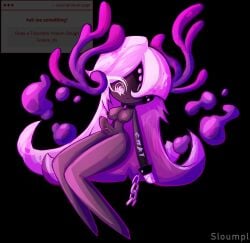 breasts cookie_run cookie_run_kingdom futanari long_hair penis request self_upload sloumpl solo strawpage_request venom_dough_cookie