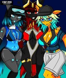 1futa 2026 2girls airiin220 android big_breasts big_penis blue_eyes blush breasts cleavage clementine_surprise female five_empty_bamboo futanari fuzao's_adventure_(horse_race_tests) hat horse horse_penis horse_race_tests horsecock looking_at_penis military_eggy_glory open_mouth penis red_eyes robot selfie_pose short_hair short_hair_female swimsuit trans_woman trans_woman_(lore) transfem