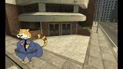 3d_background anal anal_sex animated anthro benjamin_clawhauser chief_bogo cum cum_in_ass cum_inside disney female furry judy_hopps male nick_wilde nxyitn pixel_animation pixel_art sound tagme video zootopia