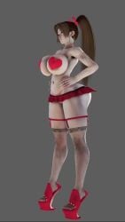 3d 3d_render abs asian asian_female bbl big_ass bimbo breast_implants character_sheet choker fake_tits fat_ass high_heels hoop_earrings ihateasuka implants legs long_nails mai_shiranui makeup pasties platform_footwear platform_heels ponytail simple_background stockings tagme thick_thighs thighhighs video