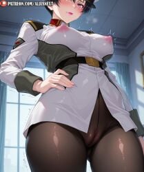 1girls 2025 ai_generated aliusnext anime big_ass big_breasts breasts female gundam hi high highres huge_ass huge_breasts light-skinned_female light_skin lingerie lipstick massive_ass massive_breasts mature mature_female natarle_badgiruel nipples patreon quality res resolution stockings style sweat sweatdrop sweating sweaty sweaty_body sweaty_breasts thick thick_ass thick_hips thick_legs thick_lips thick_thighs uncensored username voluptuous voluptuous_body voluptuous_female watermark