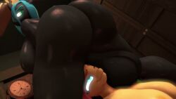 3d_(artwork) 3dstomach_deformation ball_gag cum_down_throat cum_in_mouth cum_inside cumming_together deep_penetration deepthroat my_little_pony stomach_bulge tagme video