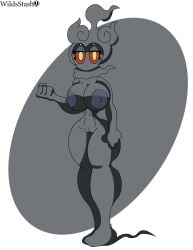 anthro anthro_pokemon anthropomorphic big_breasts big_thighs breasts curvy female female_only gamefreak ghost ghost_girl half_closed_eyes hot legendary_pokemon looking_at_viewer marshadow mythical_pokemon naked naked_female nintendo nipples nsfw nude nude_female pokegal pokegirl pokegirl_as_pokemon pokemon pokemon_(species) pokemon_anthro pokemon_fanart pokemon_nintendo pokemorph pussy sexy thicc_and_curvy thicc_thighs thick_and_curvy thick_thighs thunder_thighs vagina wildsstash