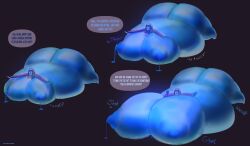 blueberry blueberry_inflation breast_inflation daphne_blake gigantic_breasts inflation jigglywiggly scooby-doo sequence