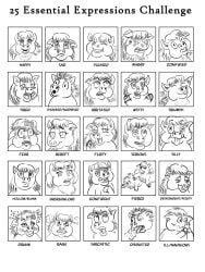 2026 ambiguous_feral ambiguous_form ambiguous_gender angry bedroom_eyes black_and_white blep bodily_fluids bruised bruised_eye closed_eyes confusion cross-popping_vein digital_media_(artwork) drunk english_text eye_roll eyelashes feral fluffy_pony fluffy_pony_(species) hair happy head_bow hi_res hooves mammal monochrome narrowed_eyes open_mouth puffed_cheeks sad seductive shocked smile solo steam_from_ears substance_intoxication surprised text thinking tjfluffnsnuff tongue tongue_out violence vomit vomiting yawn