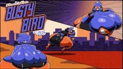 1girls animated animated_gif beak big_ass big_breasts busty_bird crow gif gigantic_breasts hero_costume heroine huge_ass huge_breasts hyper hyper_ass hyper_breasts jaeh jaehthebird jiggle jiggling_ass jiggling_breasts mcdraws shaking superhero superheroine