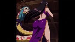 1girls ai_generated animated ass ass_shake big_ass big_booty big_butt black_hair boa_hancock booty_shake bubble_butt dat_ass fat_ass female female_only huge_ass komiko long_hair milf music one_piece sexy sexy_ass sexy_female shaking_ass shaking_butt tagme thick_ass thick_booty thick_butt twerk twerking video