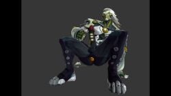 anal anal_beads banyue_(zenless_zone_zero) cum gay machine male male_only muscular muscular_male no_sound robot solo tagme thiren video yaoi zenless_zone_zero